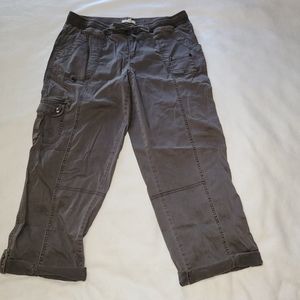 Capri length cargo pants
